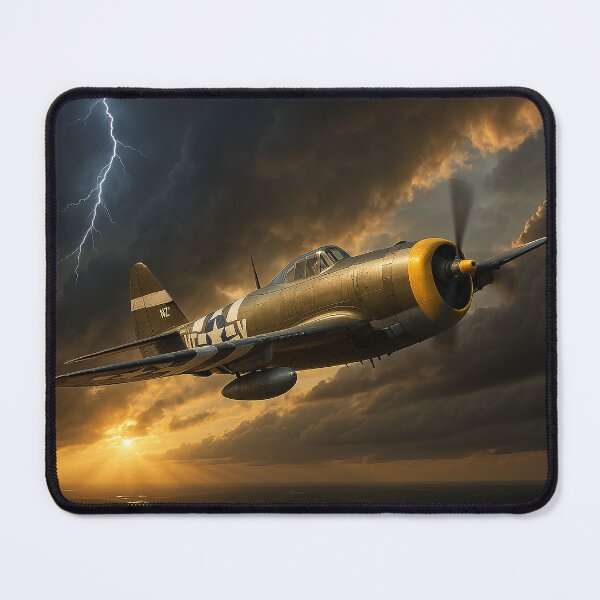 Item preview, P-47 Thunderbolt Strikes Through the Storm designed and sold by Skyframe Aviation.