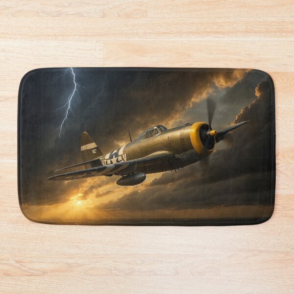 Item preview, P-47 Thunderbolt Strikes Through the Storm designed and sold by Skyframe Aviation.