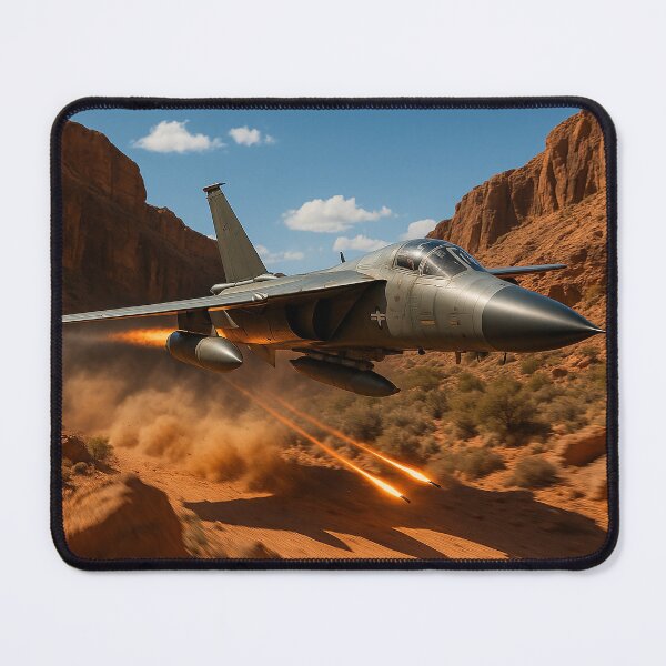 Item preview, F-111 Aardvark Blazing Through the Canyon designed and sold by Skyframe Aviation.