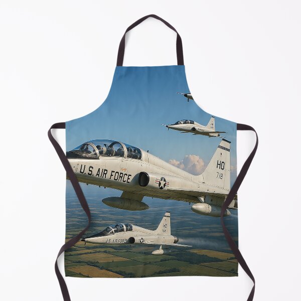 Item preview, T-38 Talons in Formation Over Farmland designed and sold by Skyframe Aviation.