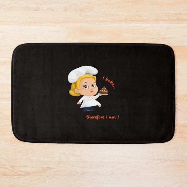 Item preview, I Bake... therefore I am ! designed and sold by JenGo Creative.