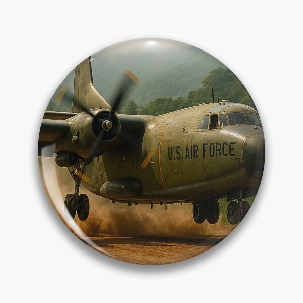 Item preview, C-123 Provider Landing in Jungle Terrain designed and sold by Skyframe Aviation.