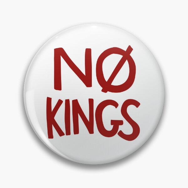 Item preview, NO KINGS PROTEST STICKER SHIRT designed and sold by aydapadi.