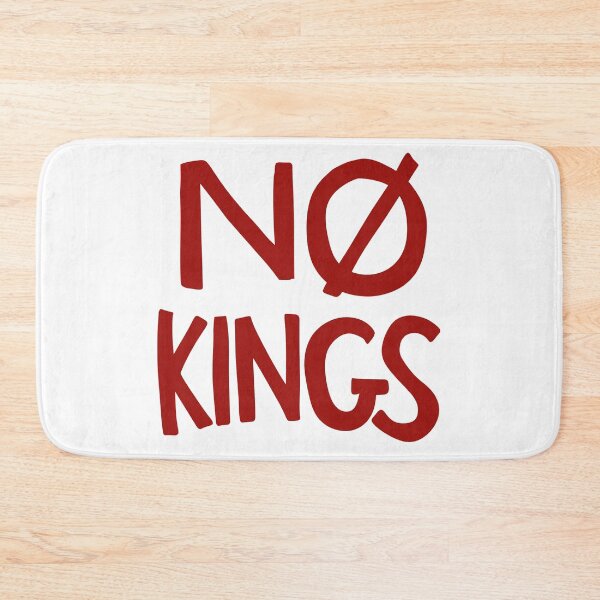 Item preview, NO KINGS PROTEST STICKER SHIRT designed and sold by aydapadi.