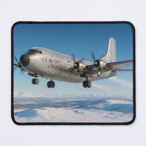 Item preview, C-124 Globemaster II Over Arctic Tundra designed and sold by Skyframe Aviation.
