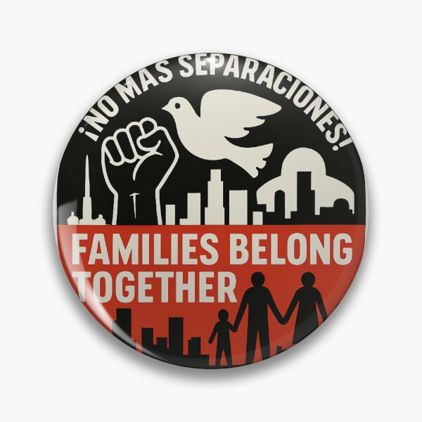 Item preview, Families Belong Together Stickers and Apparel designed and sold by zkerzner.