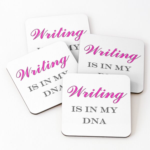 Item preview, Writing IS IN MY DNA, Quotes, Writers, Poets, Novelist designed and sold by AASparksDesigns.