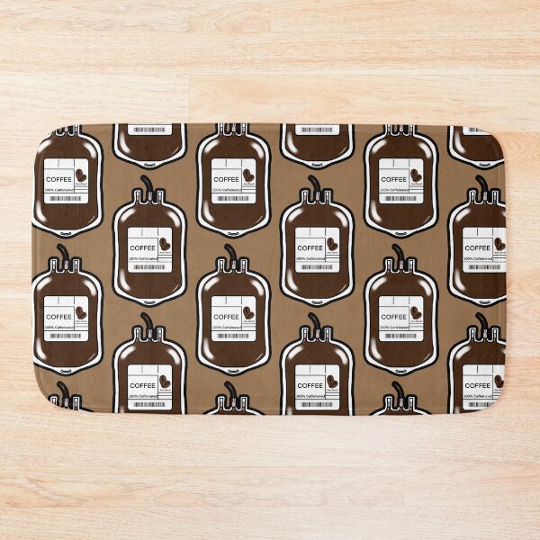 Item preview, Coffee iv blood bag  designed and sold by ashyssciencedesigns.