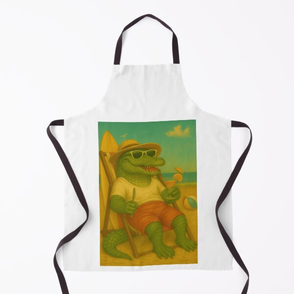 Item preview, Beach Day Croc: Relaxation Mode Activated designed and sold by Animalistics.
