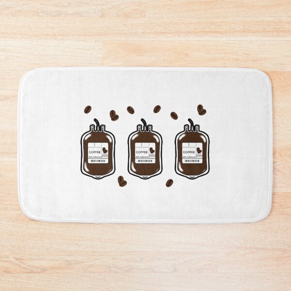 Item preview, Coffee iv blood bag (sticker pack) designed and sold by ashyssciencedesigns.