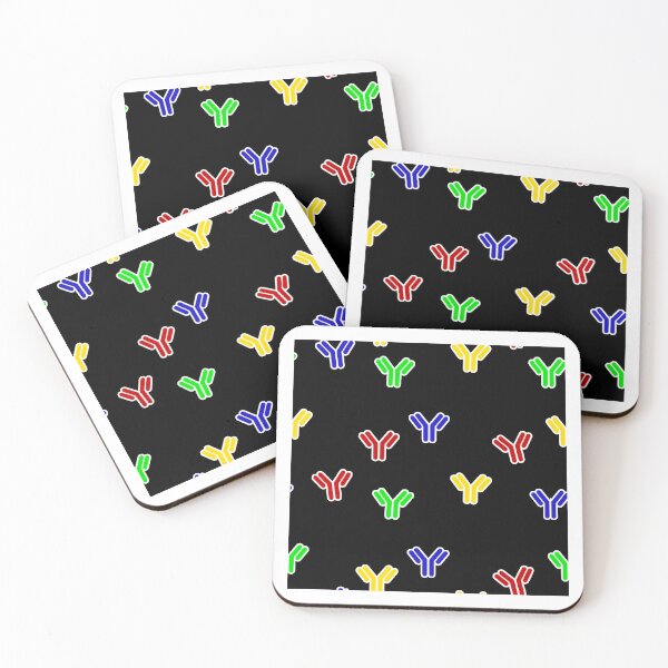 Item preview, Antibody pattern (outline) designed and sold by ashyssciencedesigns.