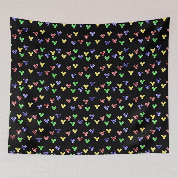 Item preview, Antibody pattern (outline) designed and sold by ashyssciencedesigns.