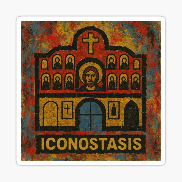 Item preview, Spiritual Wall Art - Iconostasis designed and sold by ByzantinePunk.