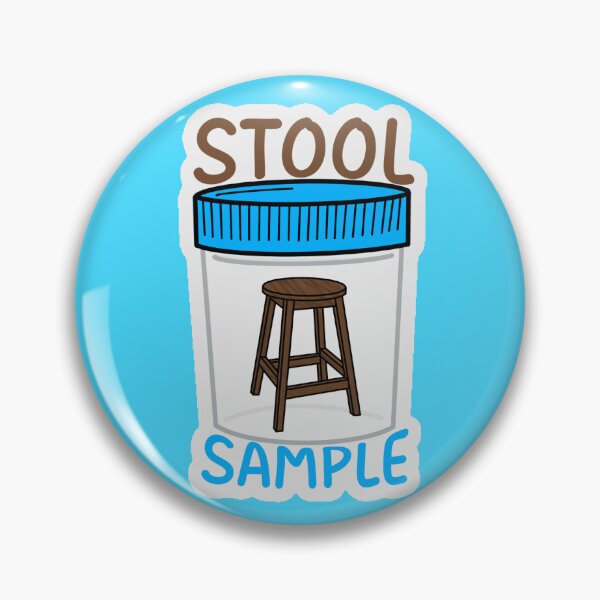 Item preview, Stool Sample pun designed and sold by ashyssciencedesigns.
