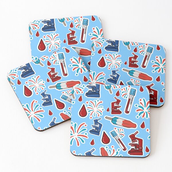 Item preview, Medical laboratory Sciences 4th of July  designed and sold by ashyssciencedesigns.