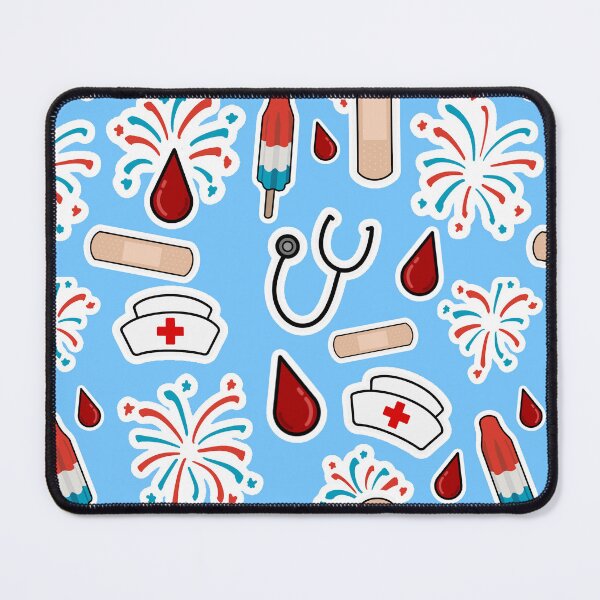 Item preview, Nurse 4th of July design designed and sold by ashyssciencedesigns.