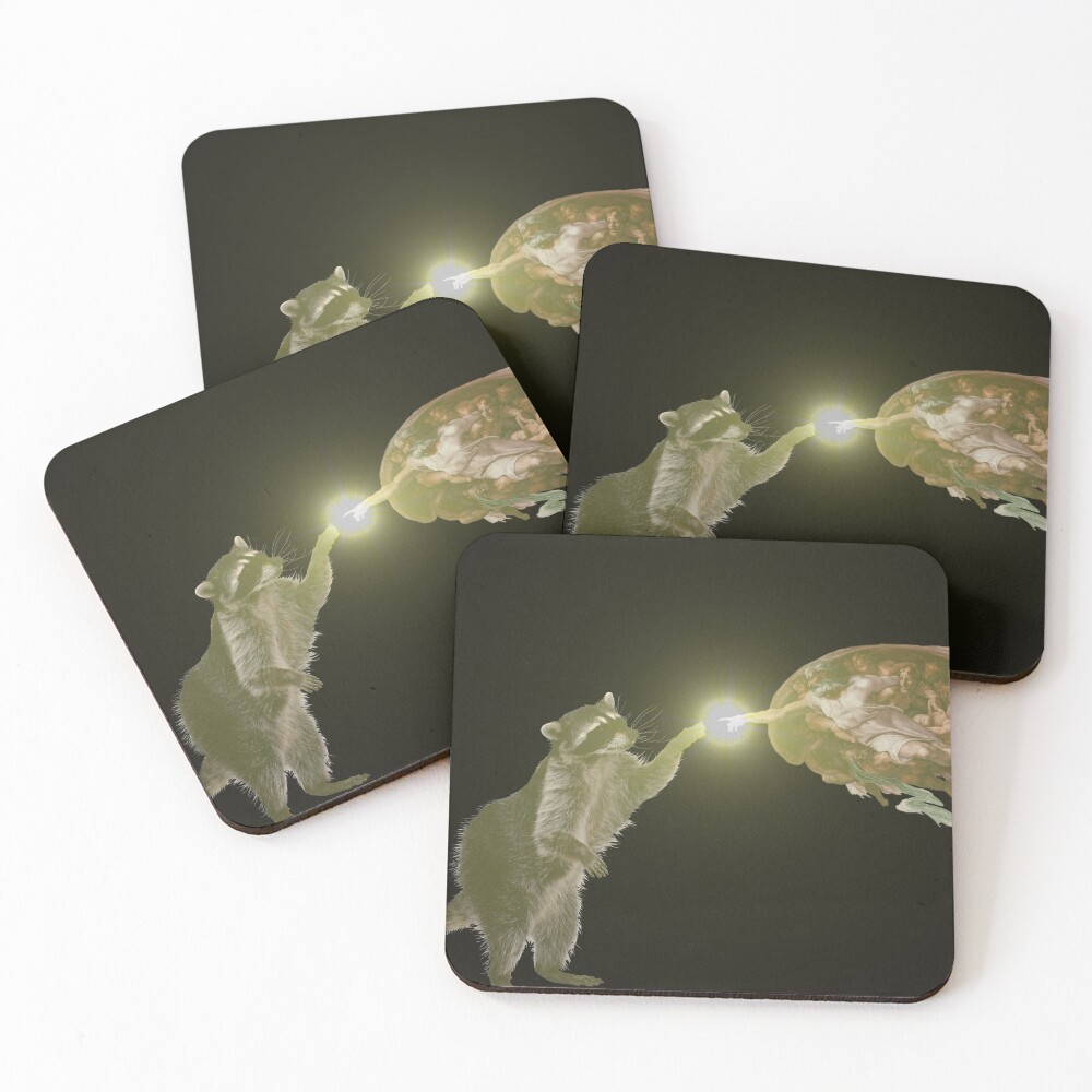 Item preview, Coasters (Set of 4) designed and sold by royalblewitup.
