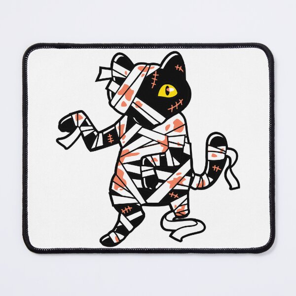 Item preview, injured black cat designed and sold by mikemcgrew.