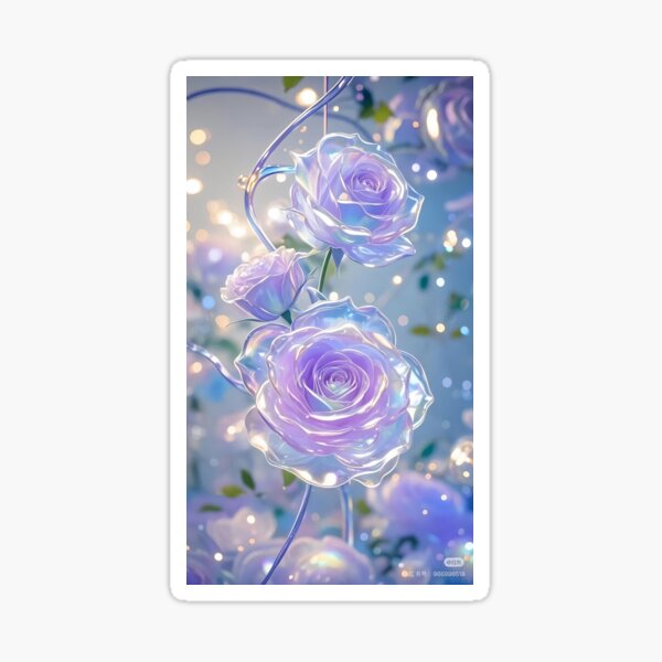 Item preview, purple flowers designed and sold by Highpinch.