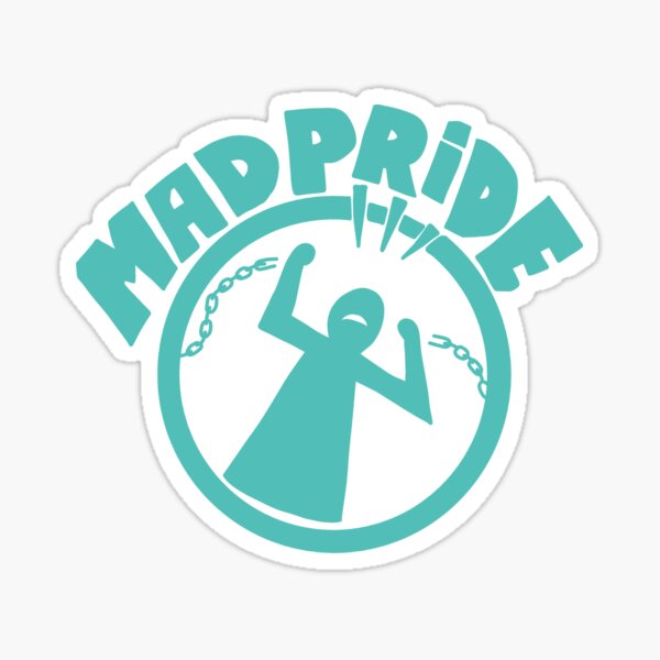 Item preview, Mad Pride (Blue) designed and sold by Take-The-L.
