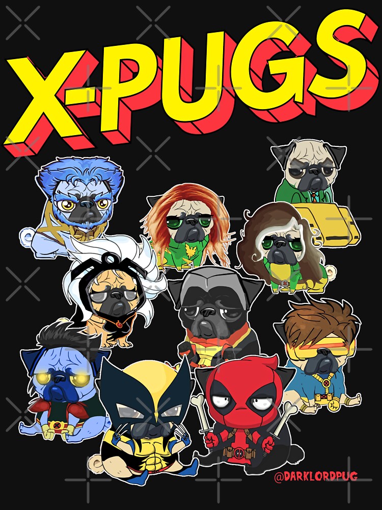 X-PUGS by darklordpug