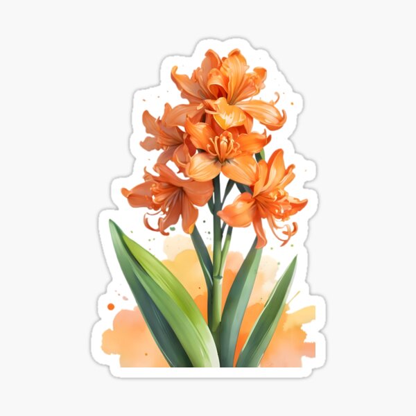 Aperçu de l'œuvre Jacinthe orange créée et vendue par hometown86.