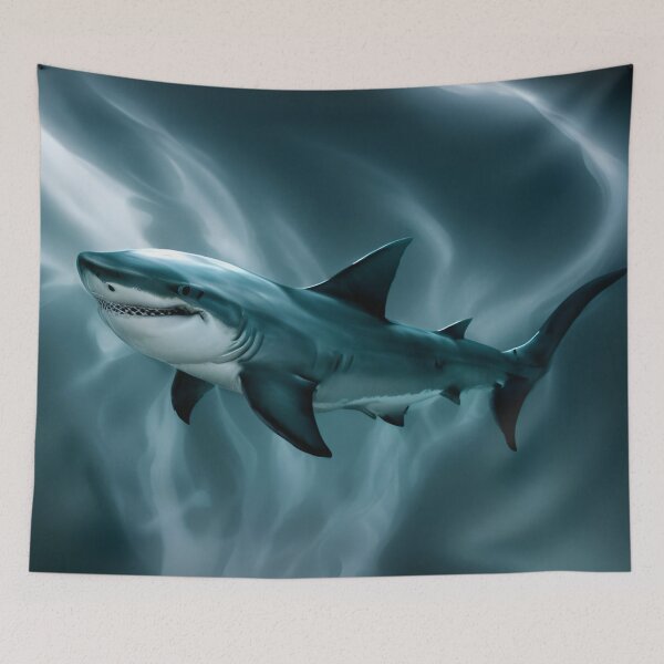 Item preview, Sinister shark designed and sold by Glenbobagins.