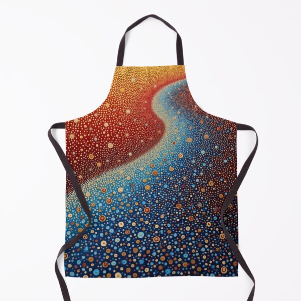 Item preview, Aboriginal Inspired Dot Art - Sea of ​​Pebbles designed and sold by GrinGalore.