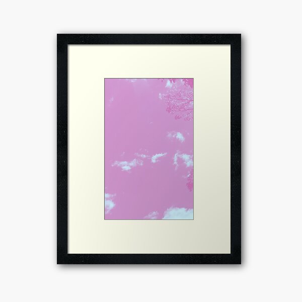 Exclusive cover art from When Clouds Meet Sky Framed Art Print
