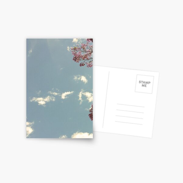 Exclusive cover art from When Clouds Meet Sky Postcard