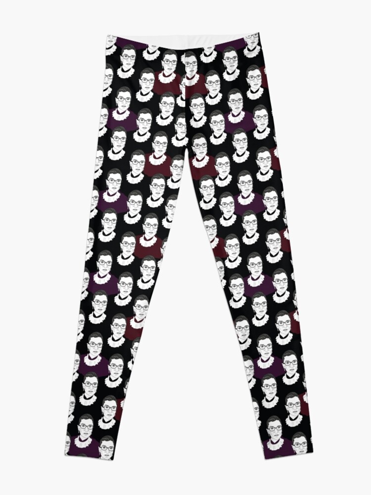 Alternate view of Ruth Bader Ginsburg Pattern Leggings