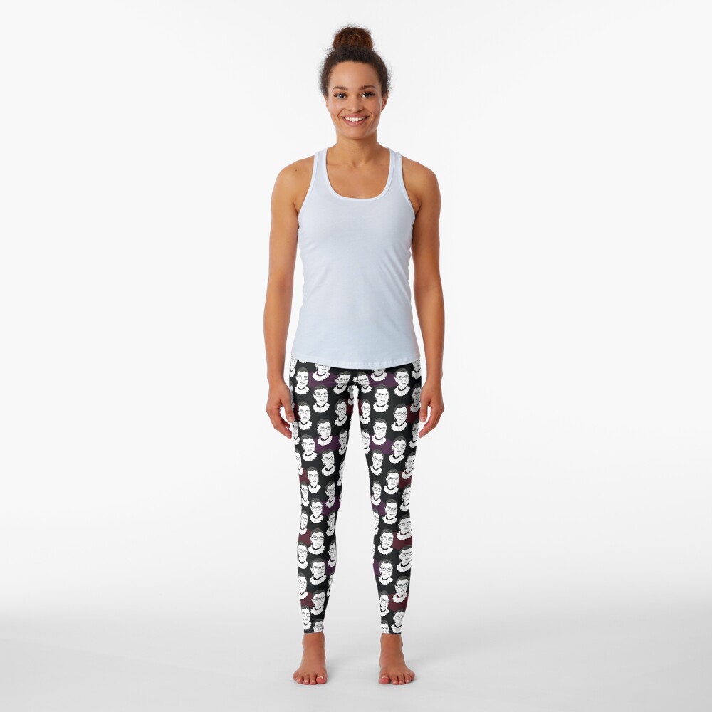 Ruth Bader Ginsburg Pattern Leggings