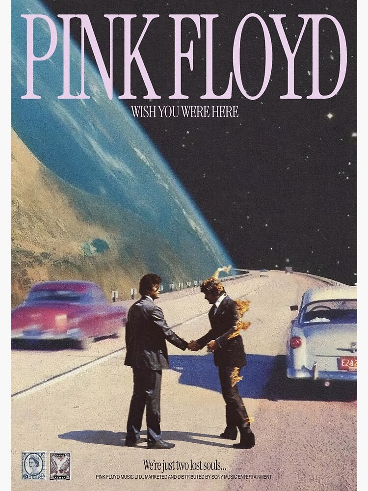 Pink Floyd Wish You Were Here Album Poster HD