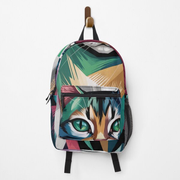 Item preview, Geometric Feline Friend designed and sold by ShadowAndSlate.