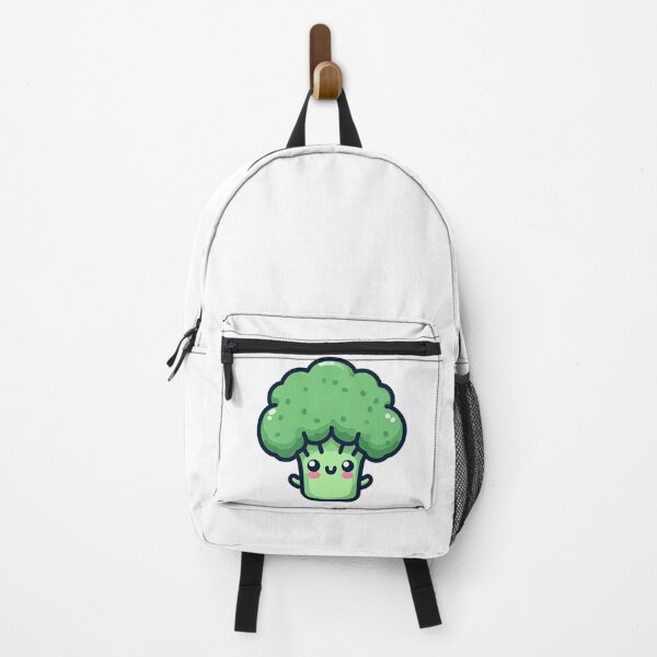 Item preview, Adorable Kawaii Broccoli Cartoon Vegetable Character designed and sold by ArtfulWeave.