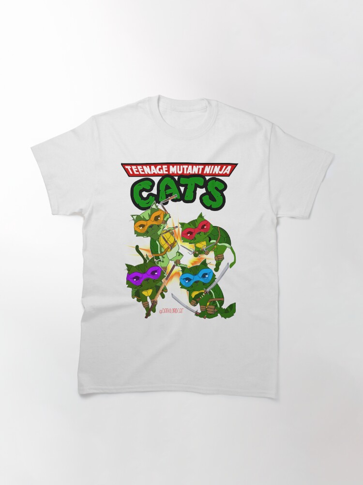 Alternate view of TEENAGE MUTANT NINJA CATS Classic T-Shirt