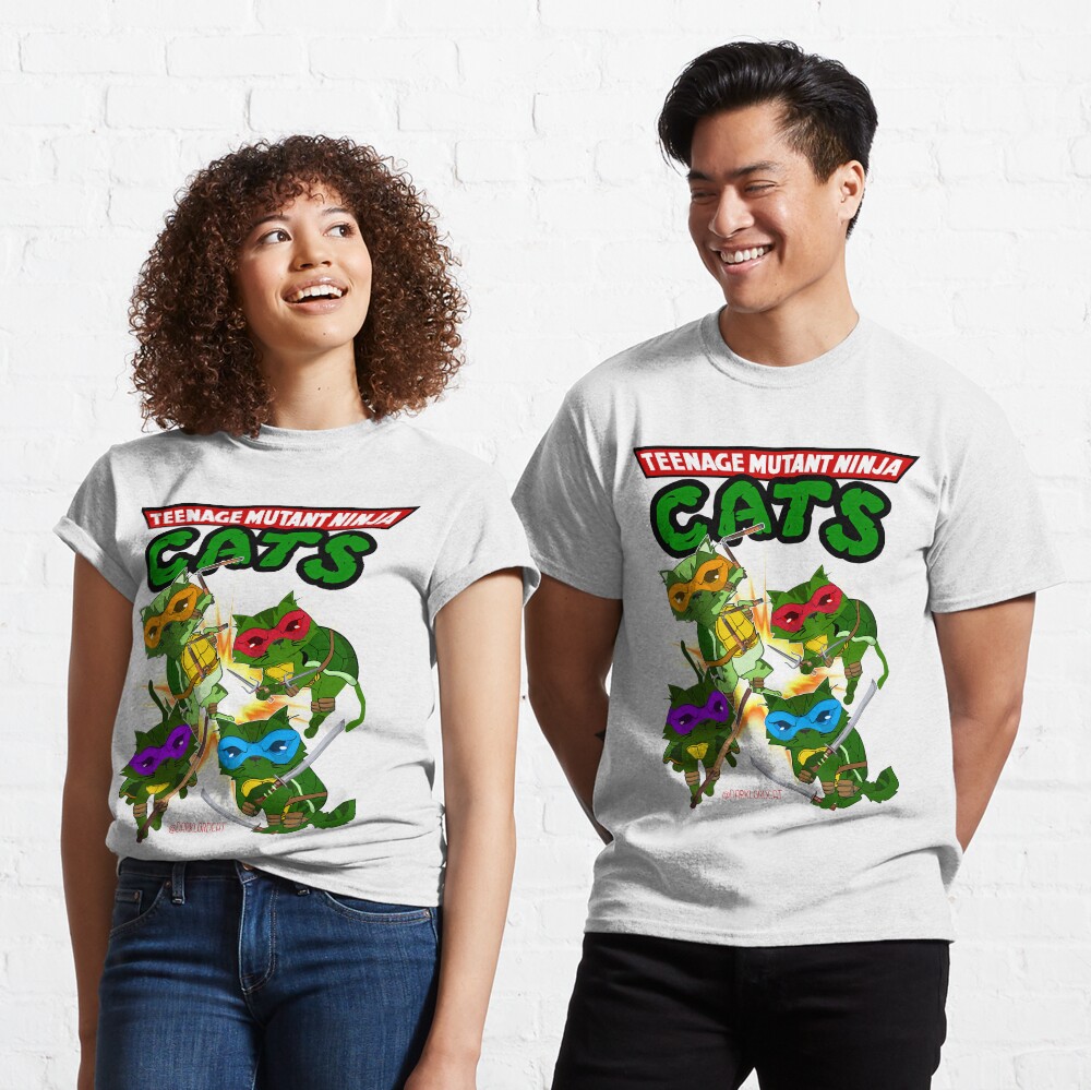 TEENAGE MUTANT NINJA CATS Classic T-Shirt