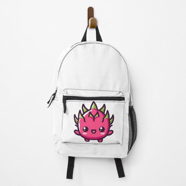 Item preview, Happy Kawaii Dragon Fruit Cartoon Character Design designed and sold by ArtfulWeave.