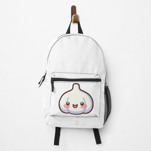 Item preview, Cute Kawaii Garlic Cartoon Character Illustration designed and sold by ArtfulWeave.