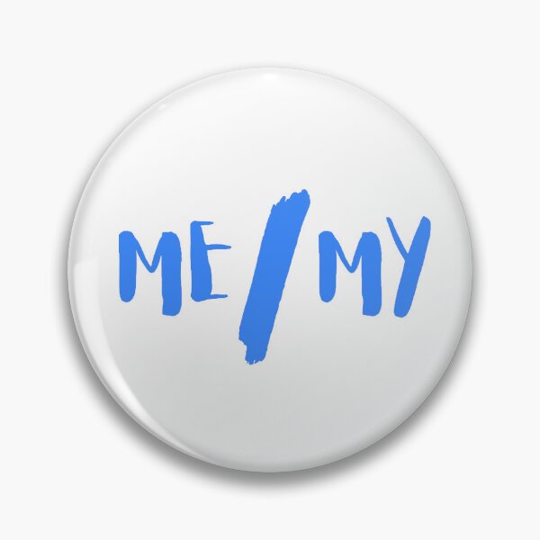 Item preview, Me/My blue text designed and sold by CazDPhotos.