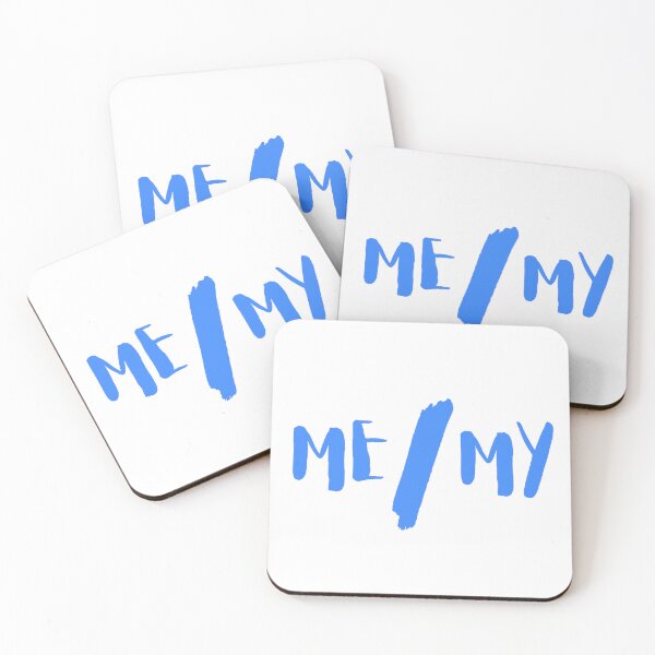Item preview, Me/My blue text designed and sold by CazDPhotos.