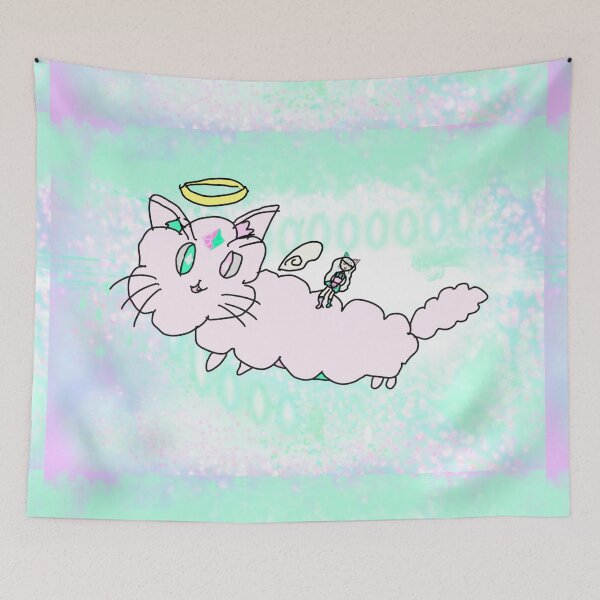 Item preview, Cloud Kitty designed and sold by CosmicNekoArt.