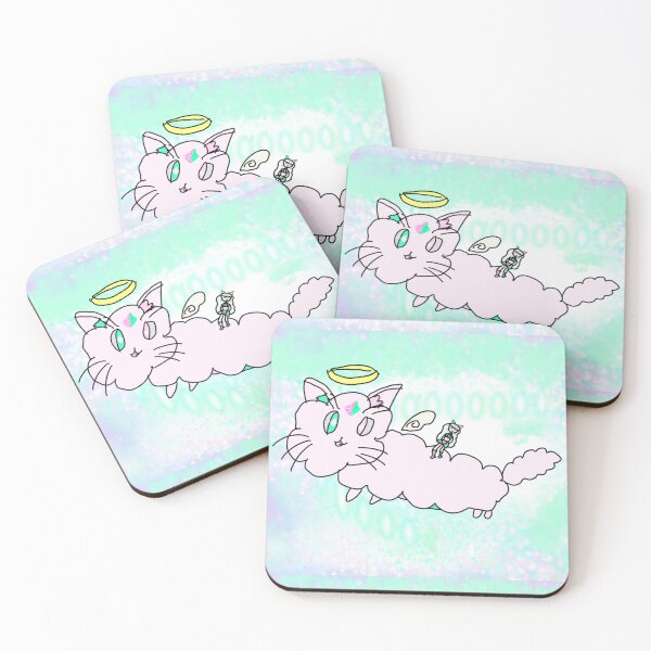 Item preview, Cloud Kitty designed and sold by CosmicNekoArt.