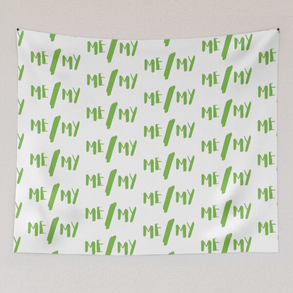 Item preview, Me/My green text designed and sold by CazDPhotos.