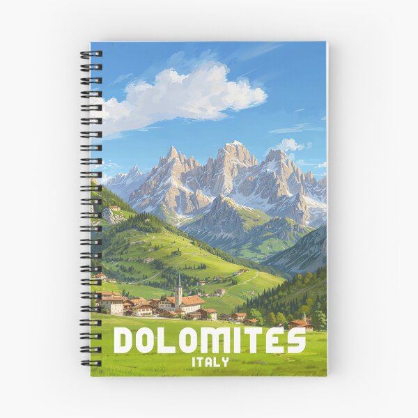 Item preview, Dolomites Mountain designed and sold by WanderlustArtsy.