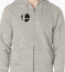 Super Smash Bros. Ultimate LOGO! Zipped Hoodie