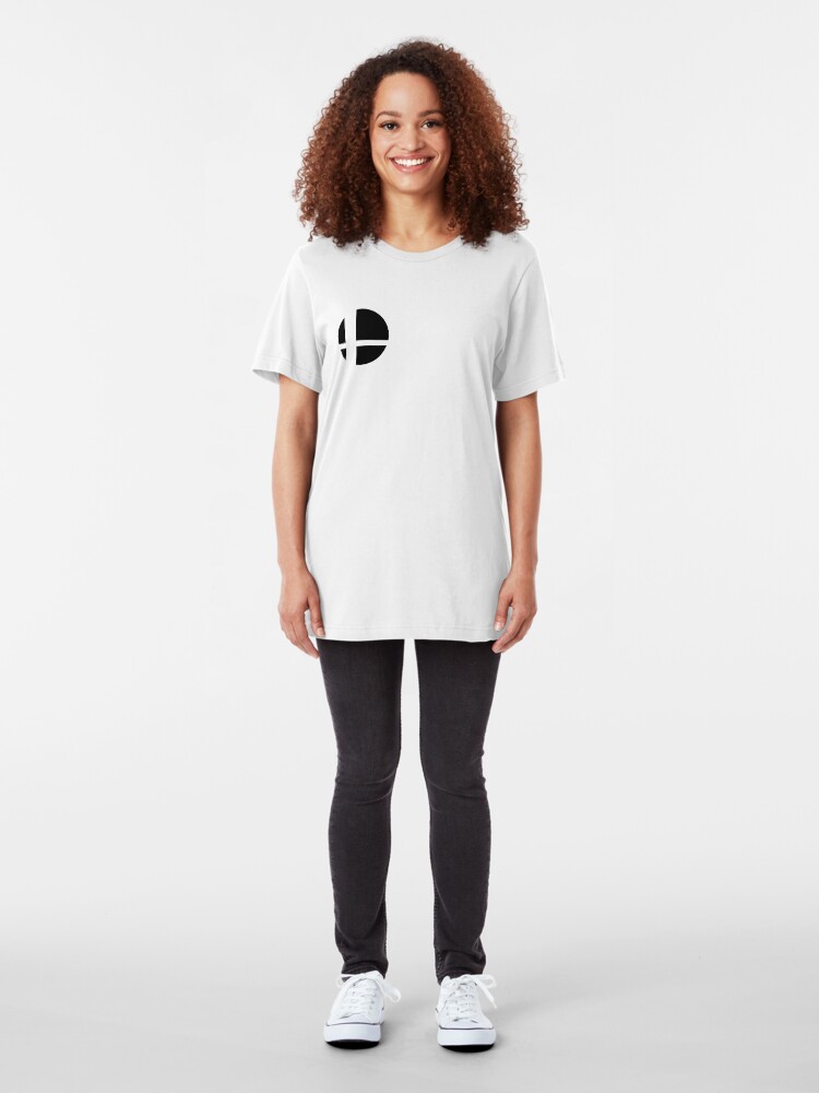 Alternate view of Super Smash Bros. Ultimate LOGO! Slim Fit T-Shirt