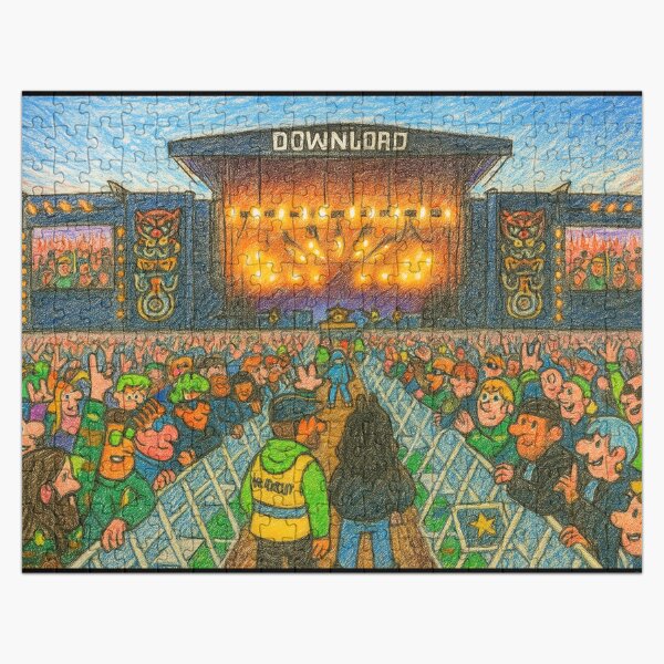 Item preview, Download Festival Cartoon designed and sold by TeeSnoop.