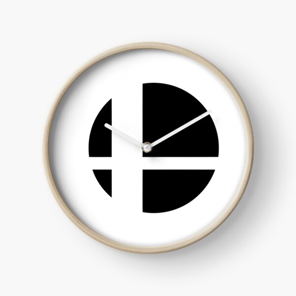 Super Smash Bros. Ultimate LOGO! Clock
