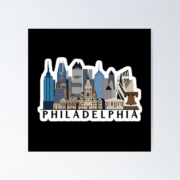 Item preview, Philadelphia Skyline designed and sold by Aise06.